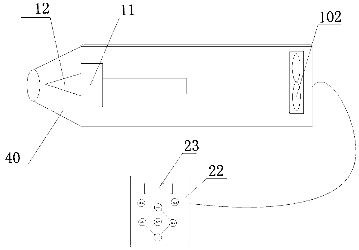 Traditional Chinese medicine physiotherapy acupoint pressing pen equipment and control method thereof