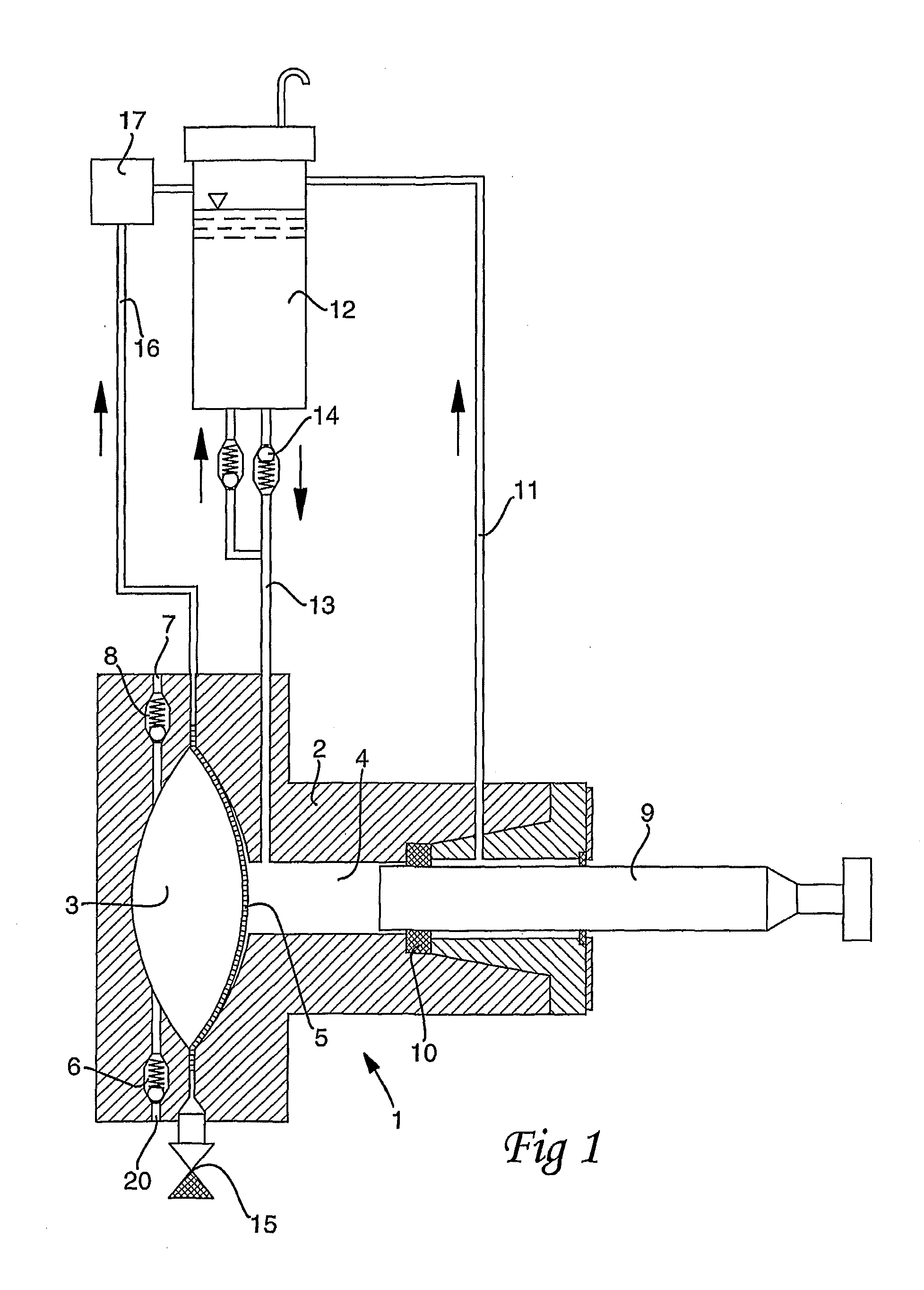 Membrane pump head for a homogenizer or a high-pressure pump