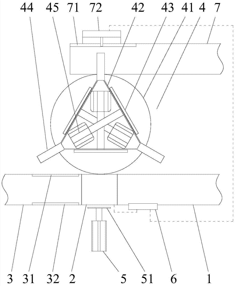 An on-line detection, screening and recovery device