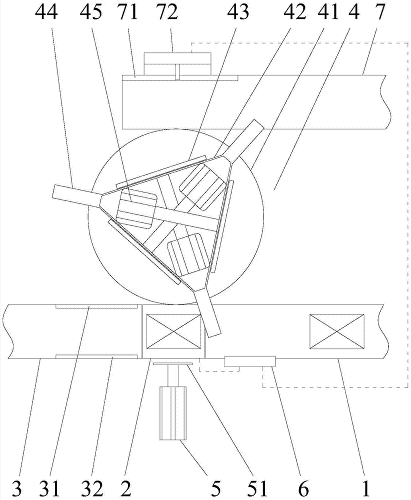 An on-line detection, screening and recovery device