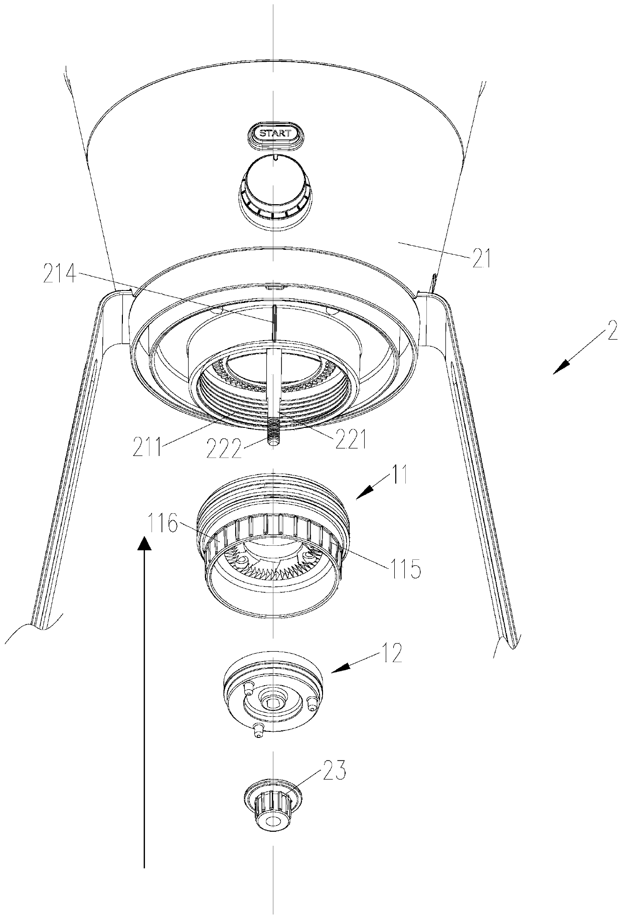 Grinding mechanism, grinding machine and grinding method