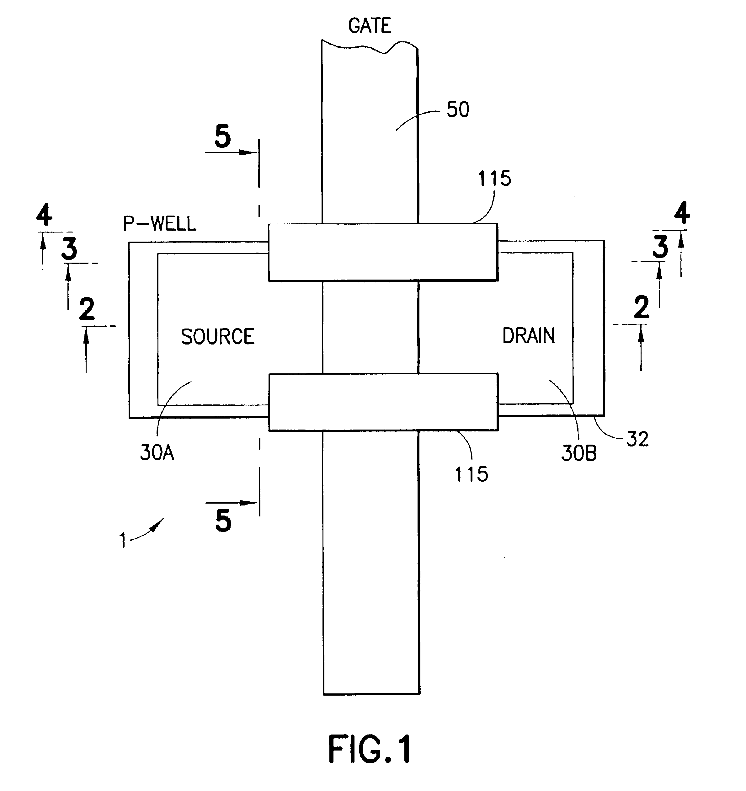 Radiation-hardened transistor fabricated by modified CMOS process