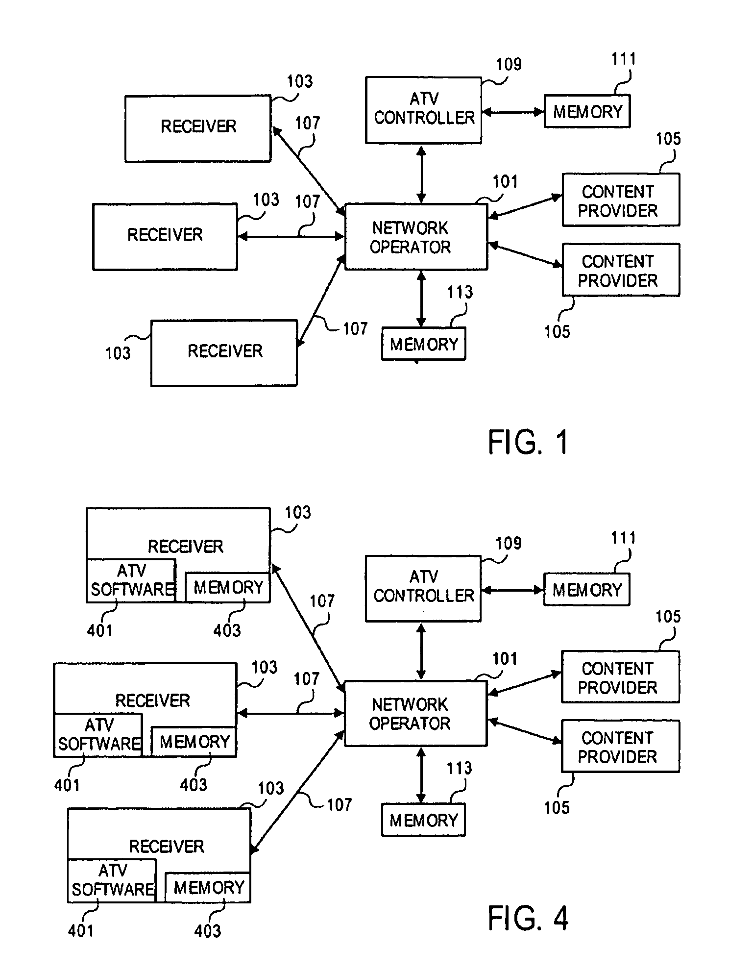 Method and system for controlling and auditing content/service systems