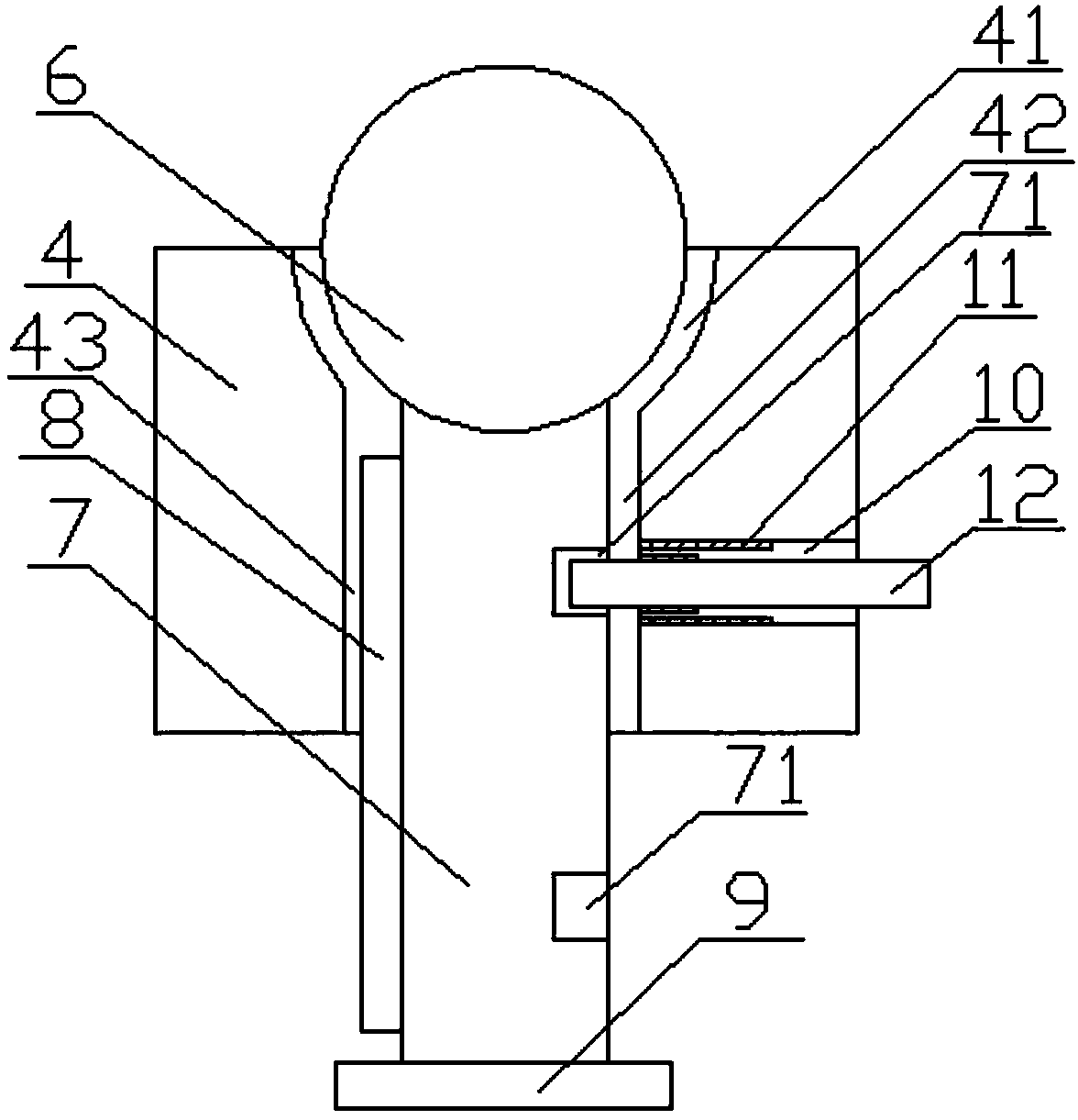 Taiji kneading pushing machine