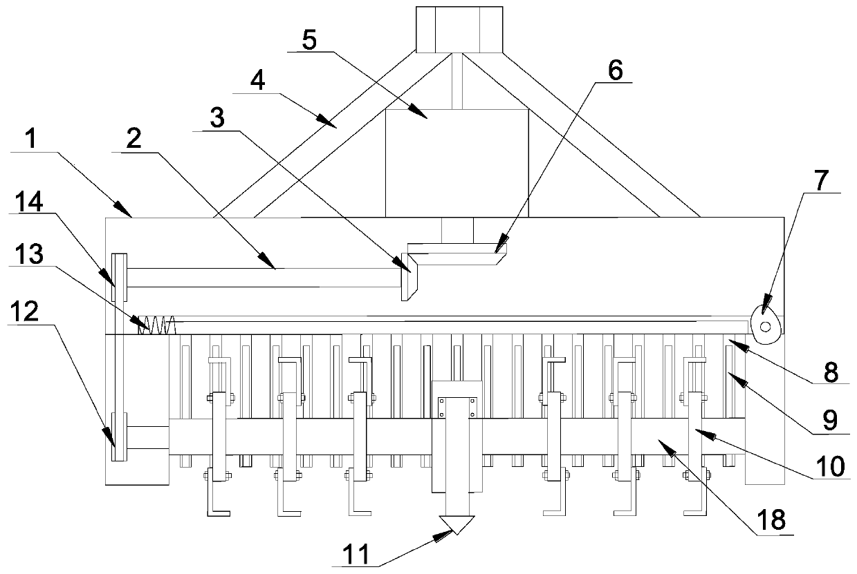 Rotary tillage stubble cleaner