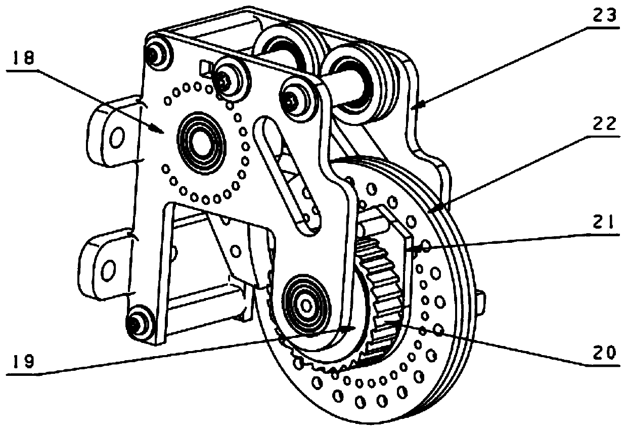 A passive exoskeleton device with hip and knee joints based on clutch time-sharing control