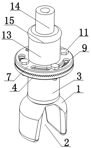 Sliding type ball screw supporting base