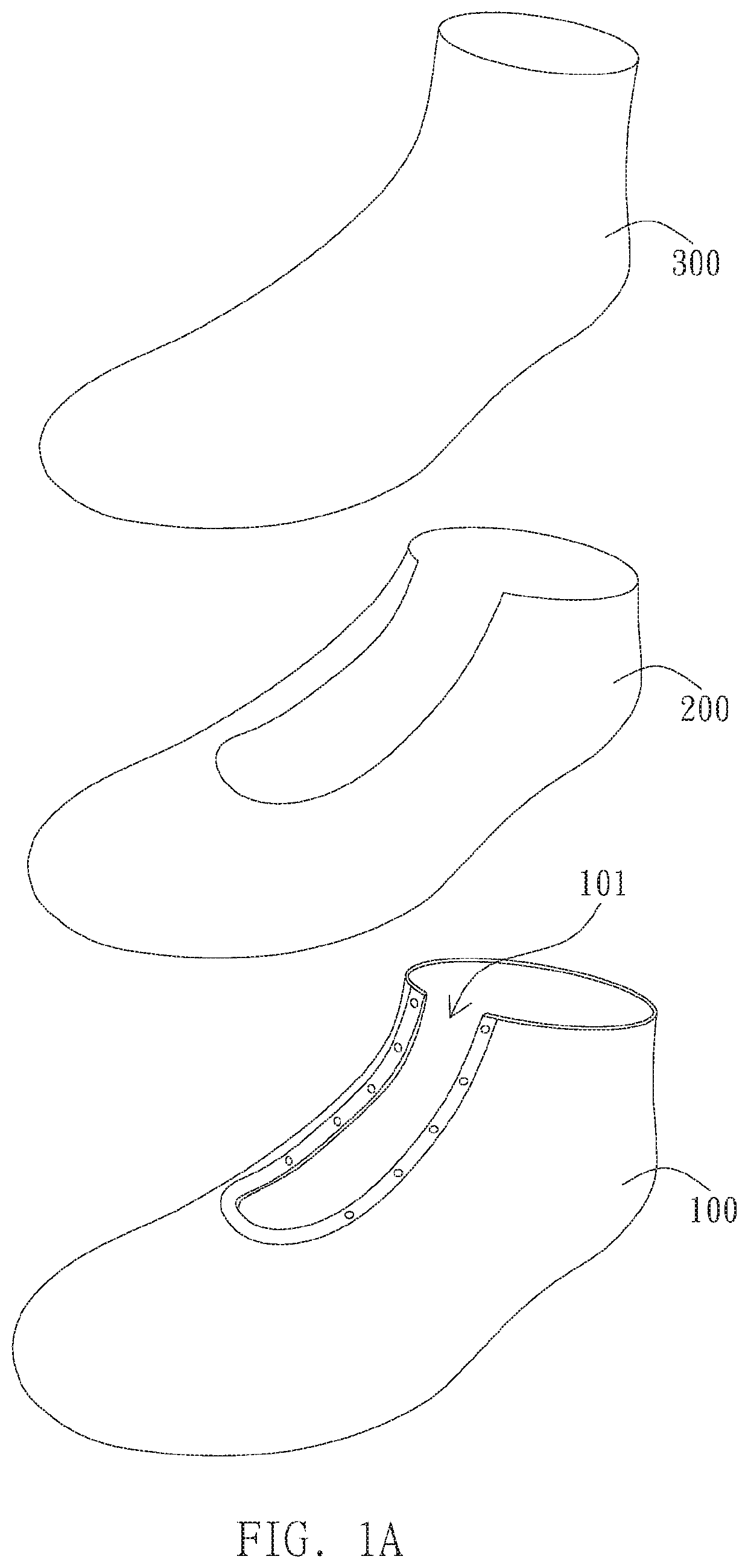 Method of forming and shaping waterproof and moisture permeable shoe upper and shoe upper thereof