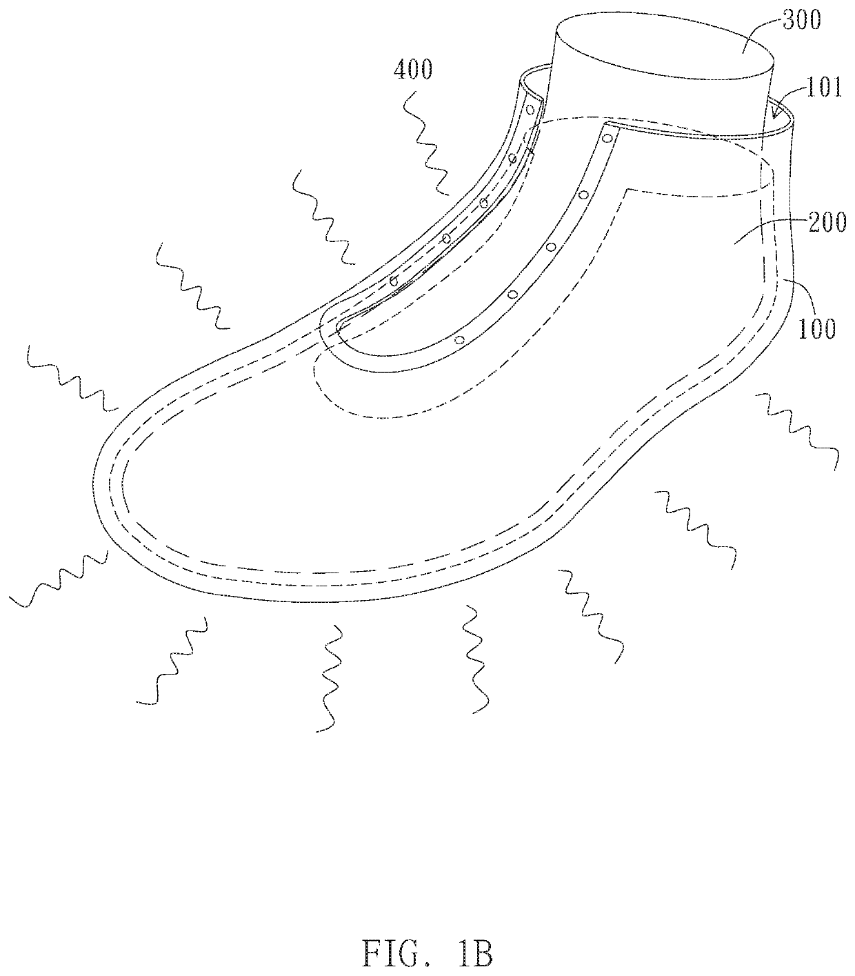 Method of forming and shaping waterproof and moisture permeable shoe upper and shoe upper thereof