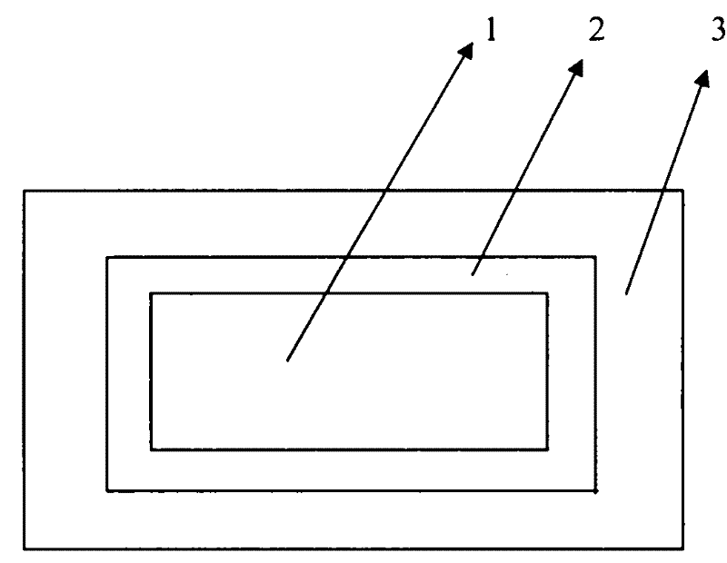 Composite sleeper with wooden inner core