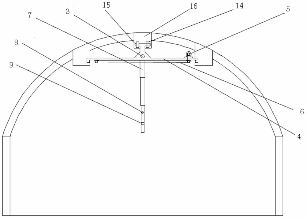 An automatic pruning system and method for fruit tree branches used in agricultural greenhouses