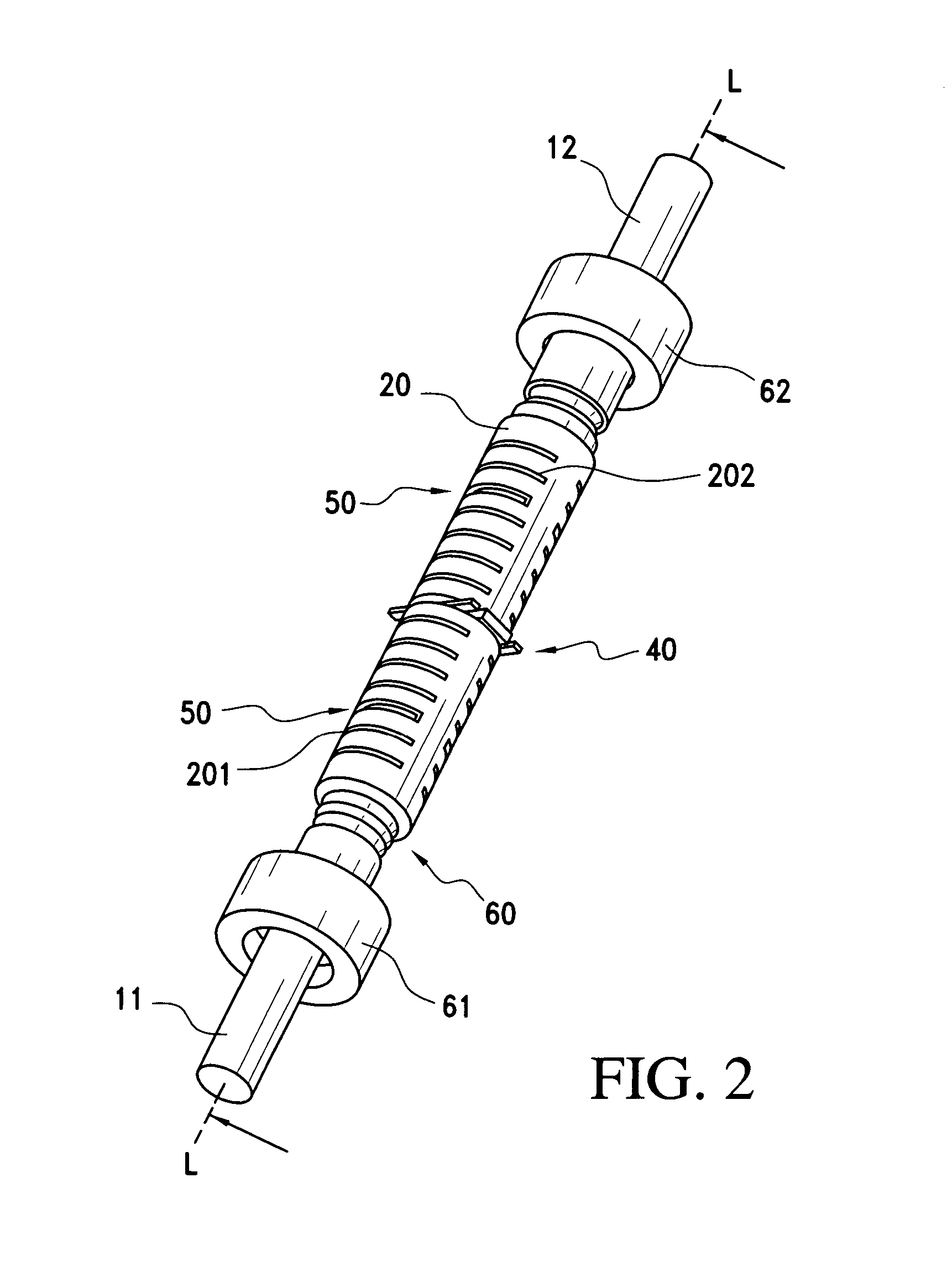 Inline measuring device