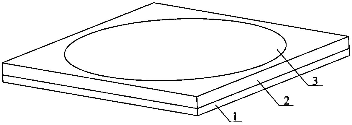 Constrained ceramic-metal composite bulletproof armored plate and making method thereof