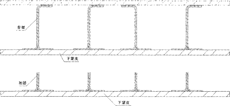 Locating tool for frameworks/reinforced ribs of integrated composite-material wing structural member and application method of locating tool