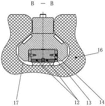 Magnet yoke dovetail-shaped broach