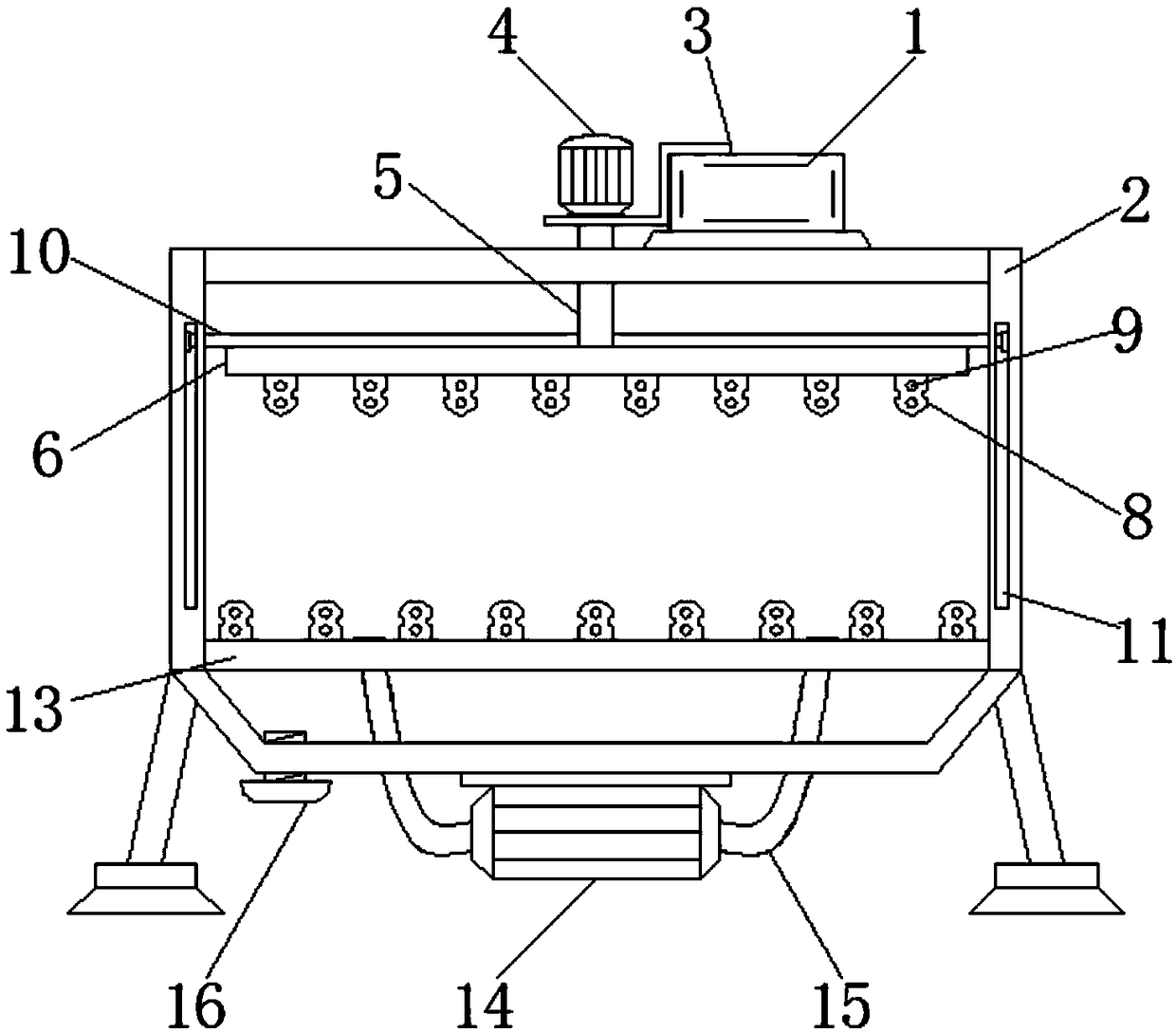 Textile fabric cleaning equipment