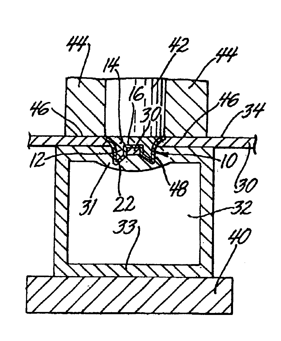 Method of joining a sheet metal part to a metal tube