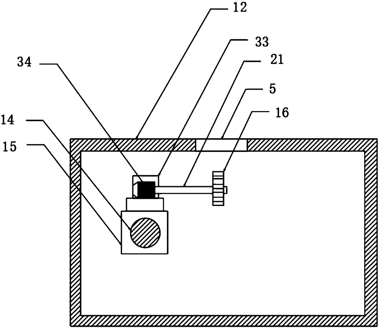 Automatic spraying device