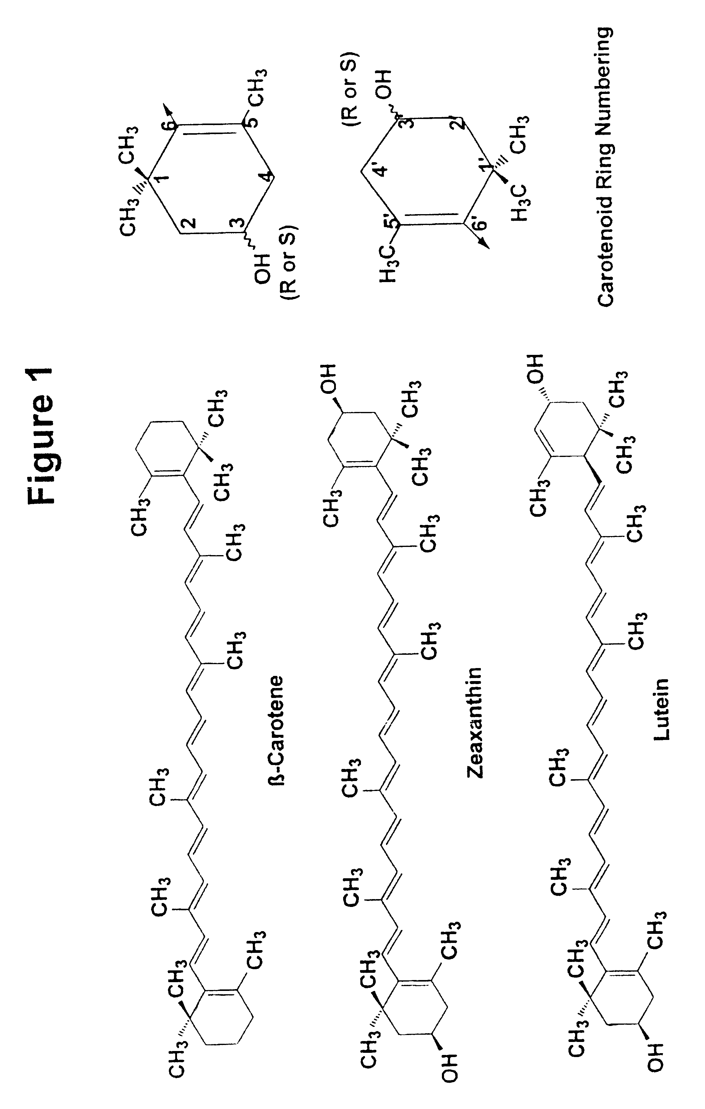 Zeaxanthin formulations for human ingestion