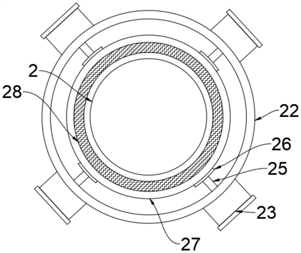 Aluminum trichloride reacting furnace with good air tightness and using method thereof