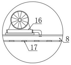 A device for immersing parts in antirust oil