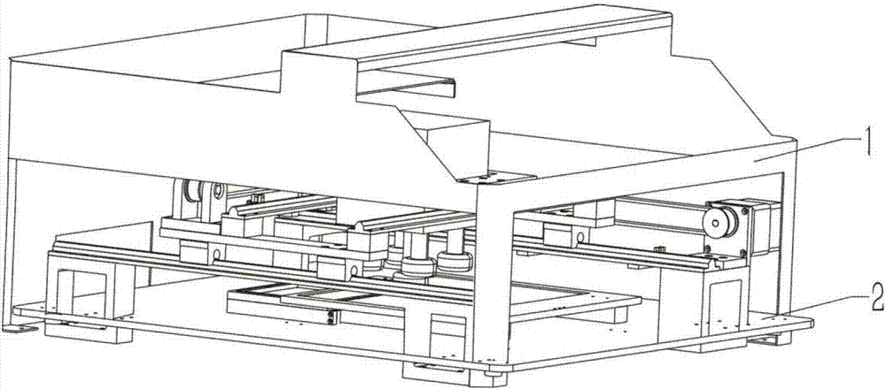 Device for marking information on surface of feed packaging bag