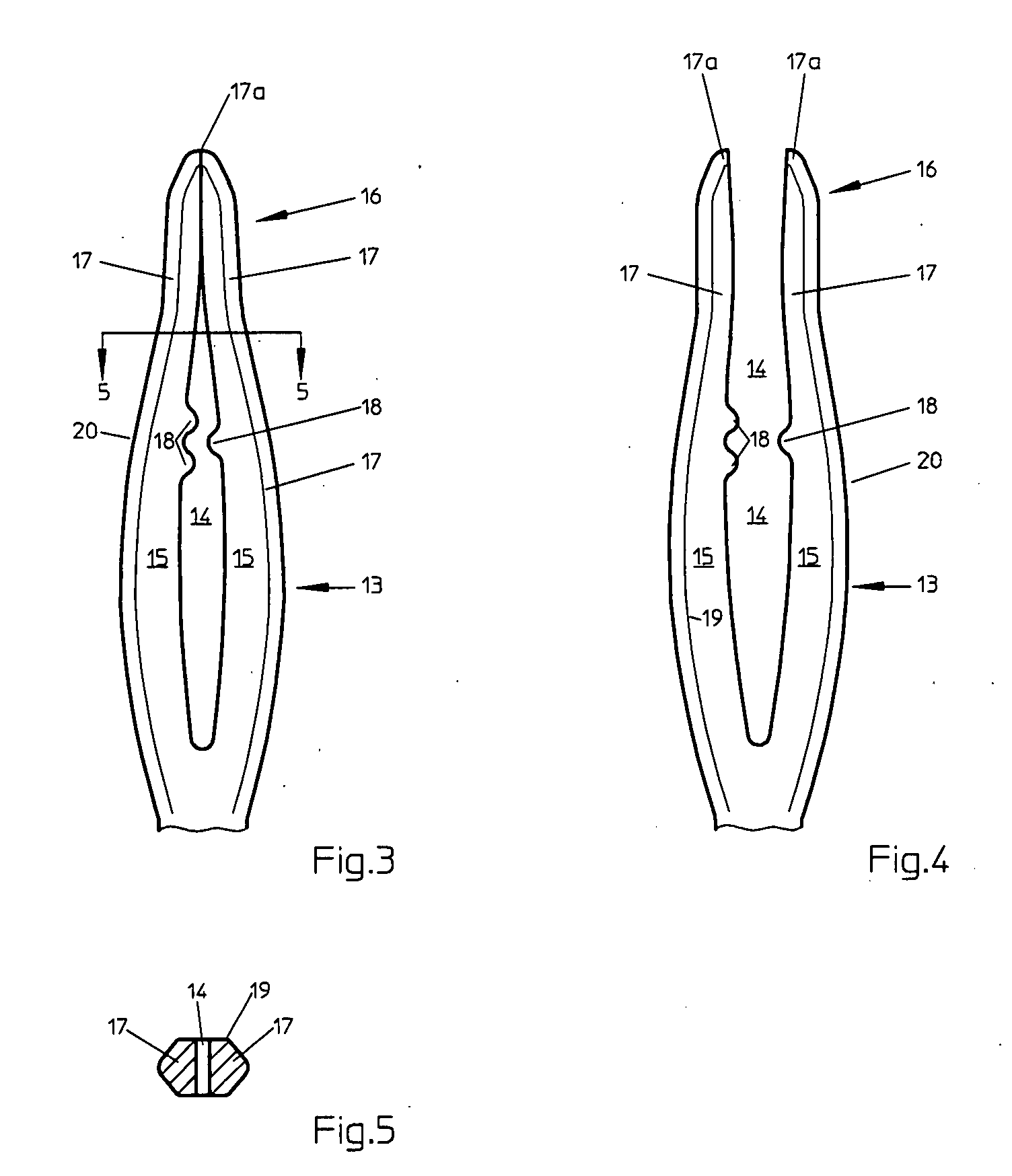 Contact pin and method for the production thereof