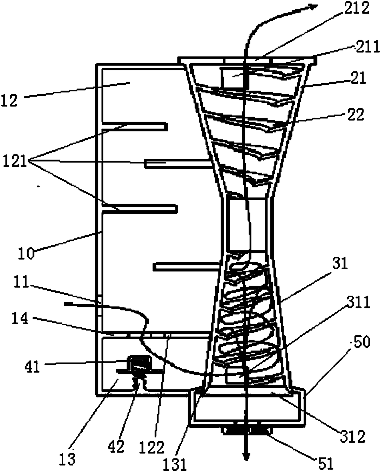 Oil-gas separator