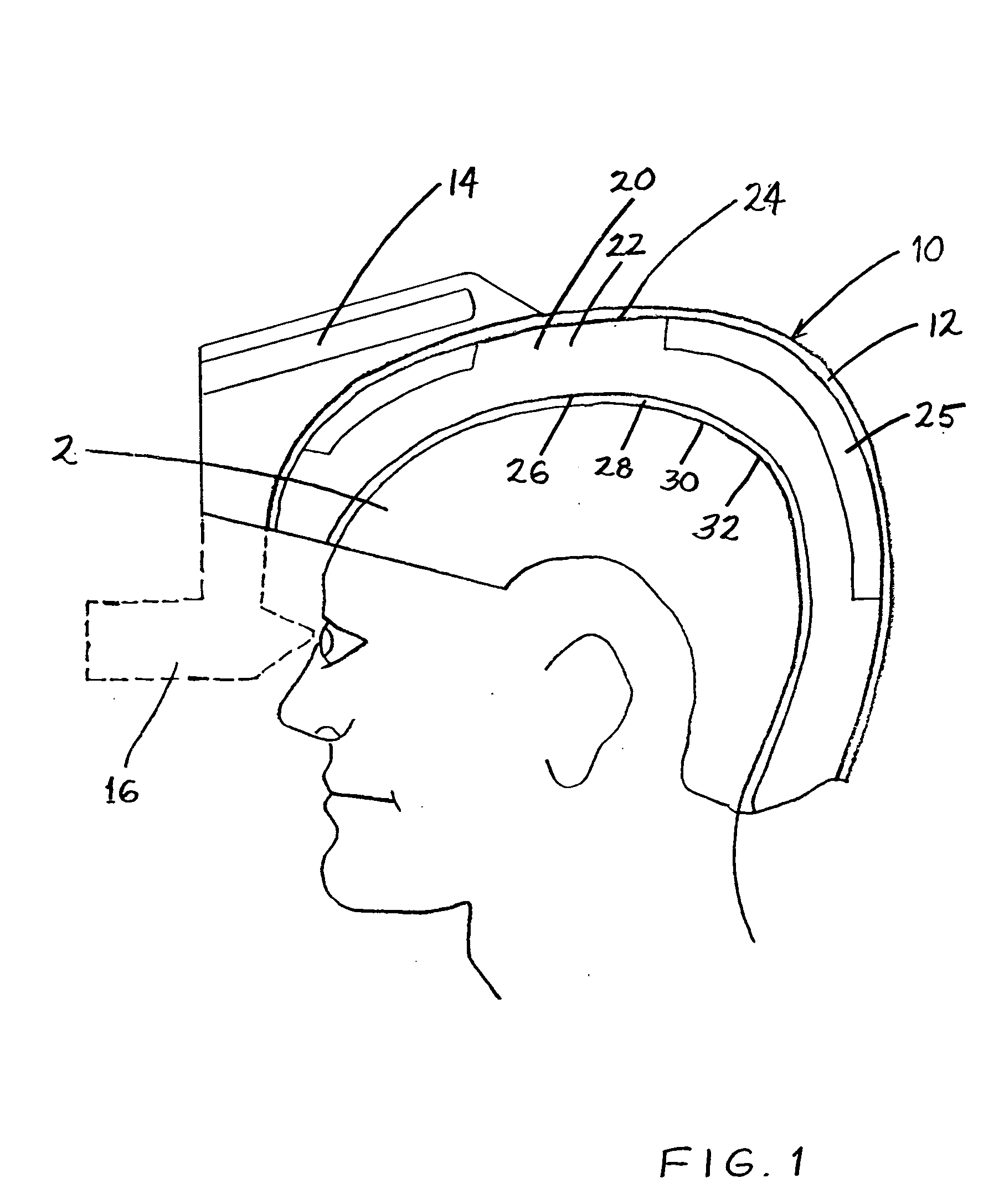 Method and apparatus for manufacturing a custom fit optical display helmet