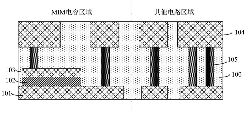 A mim capacitor and its manufacturing method