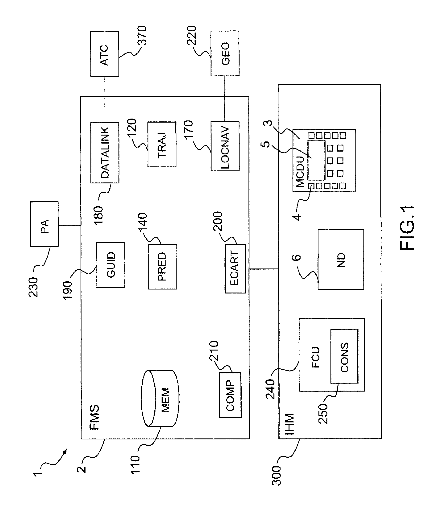 Method for assisting in rejoining a vertical descent trajectory and associated device