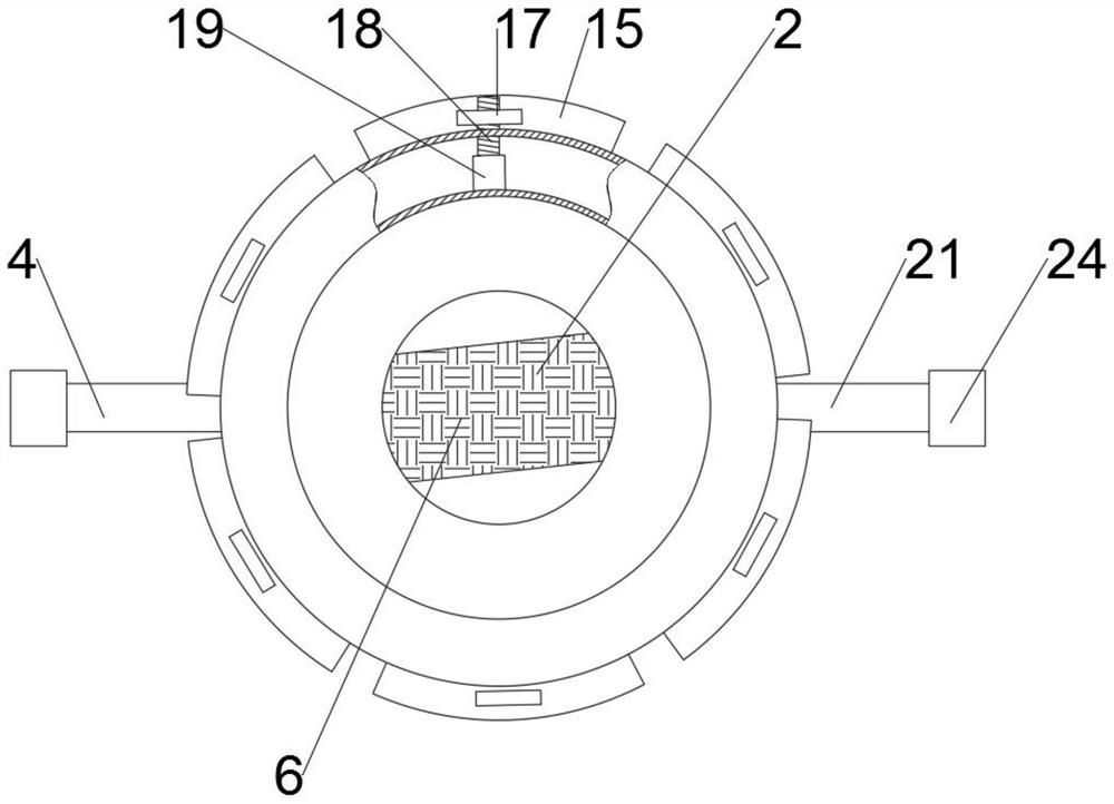 Glass fiber reinforced plastic pipeline positioning instrument