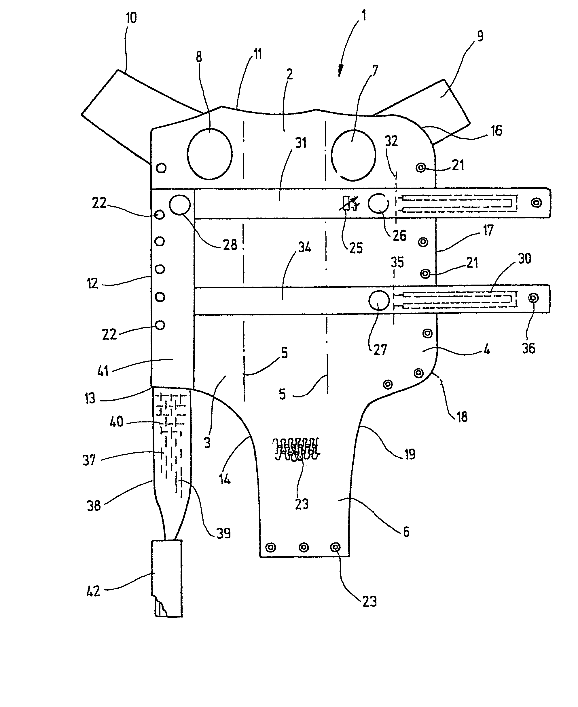 Garment with integrated sensor system