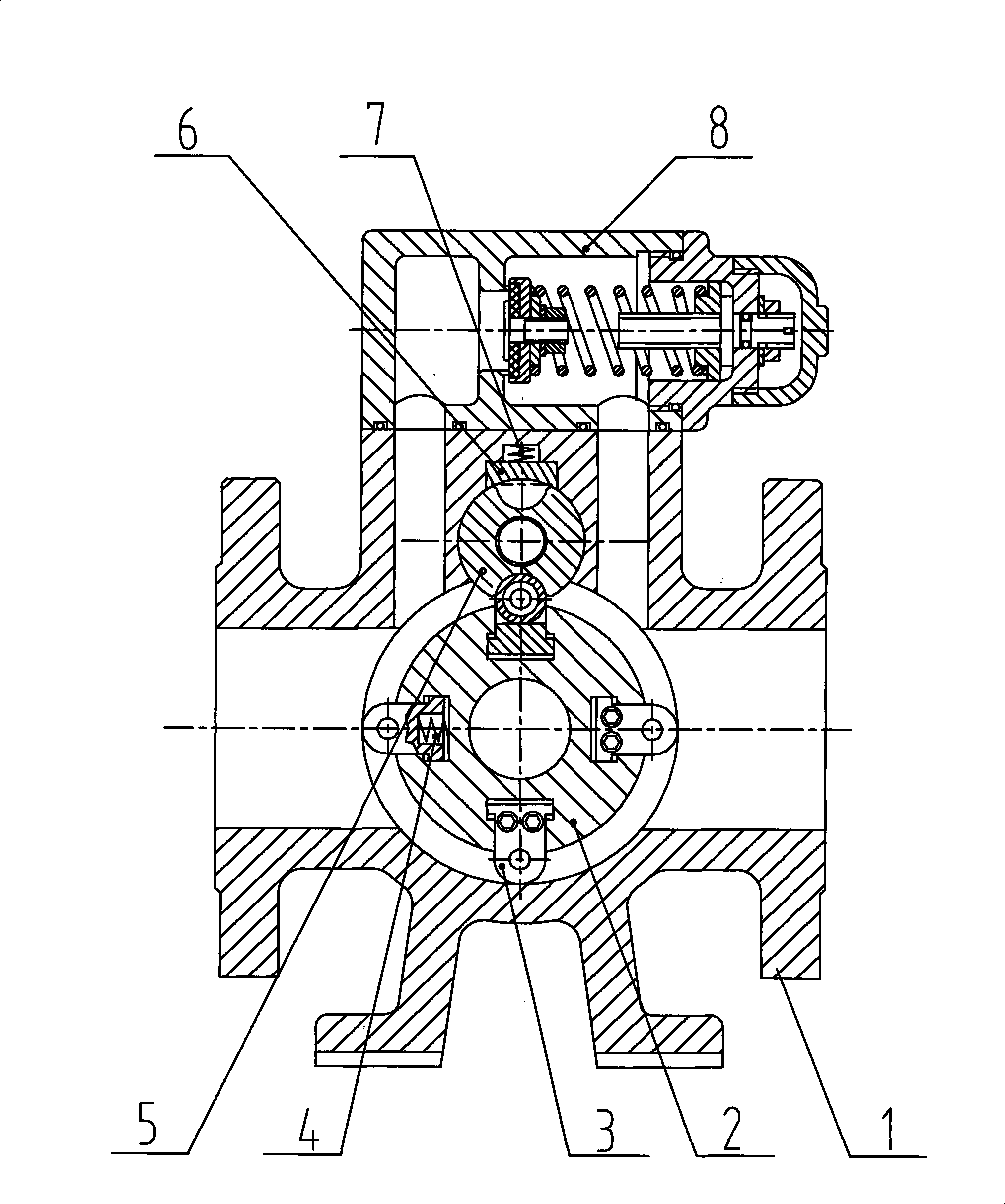 Rotor pump with rotary slices