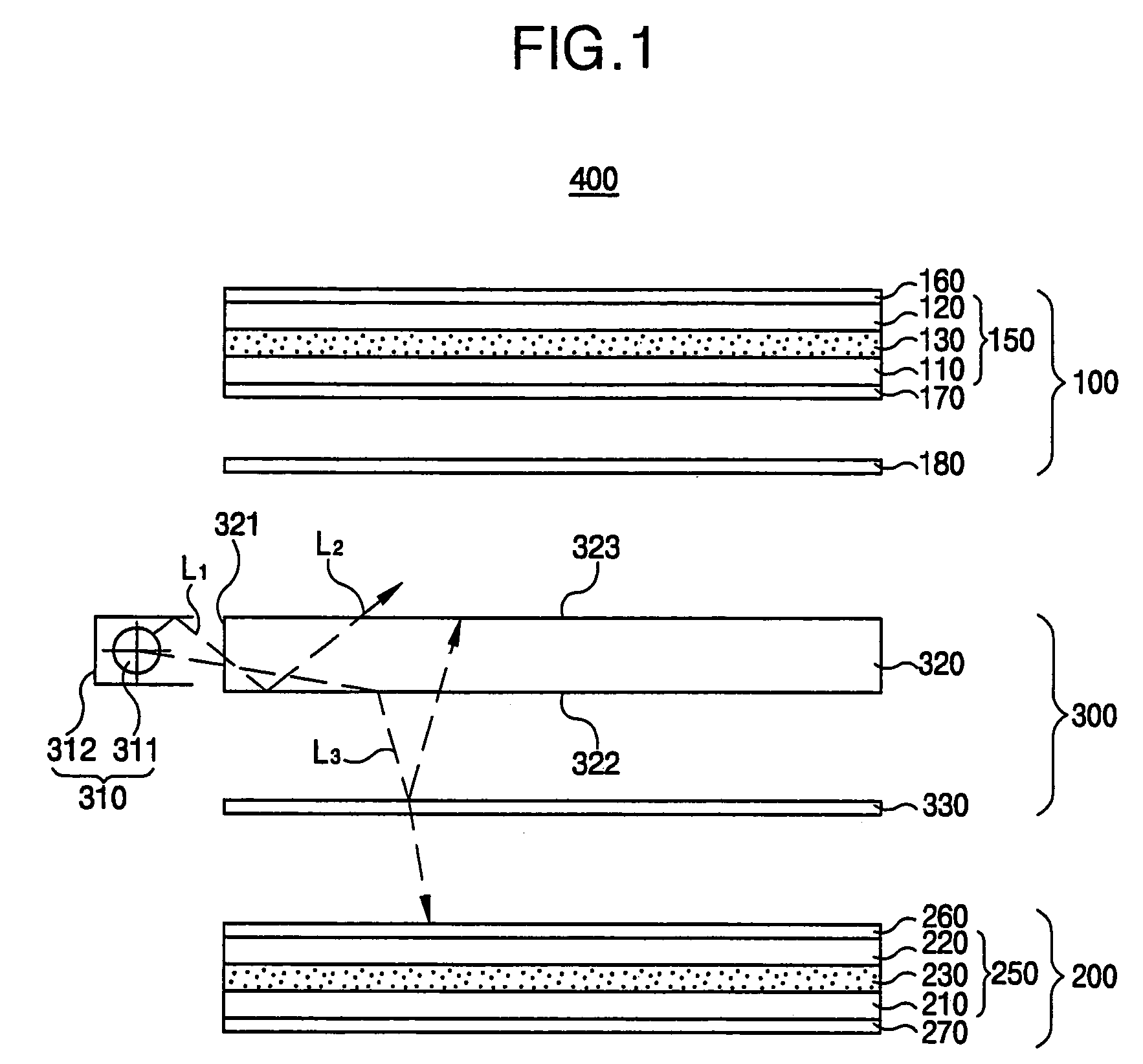 Dual liquid crystal display device