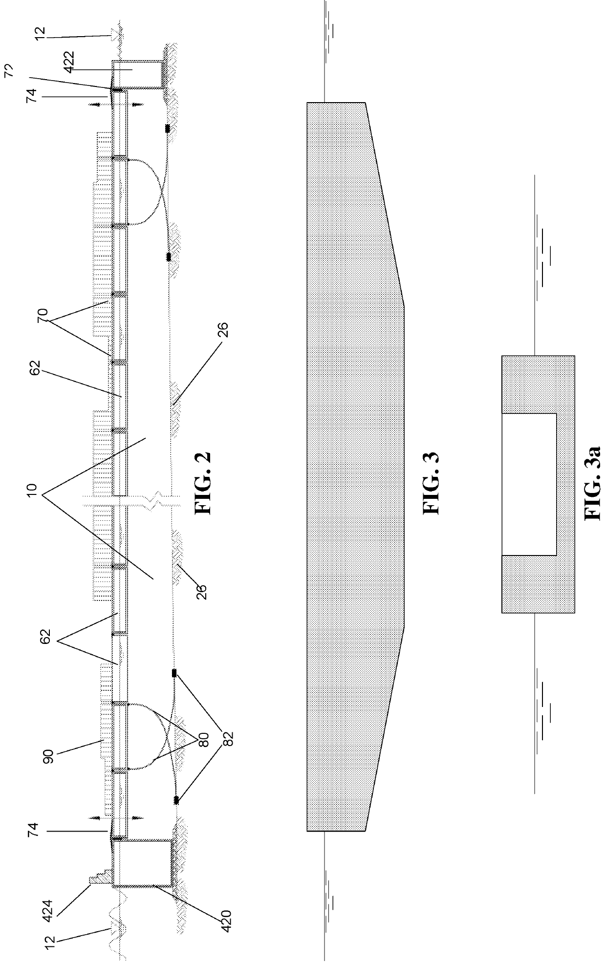 A marine construction and a method for constructing the same