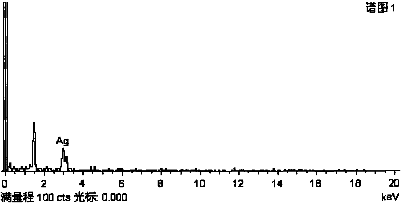 Method for preparing rodlike ultrafine silver powder by carrying out chemical silvering on surfaces of attapulgite nanofibers