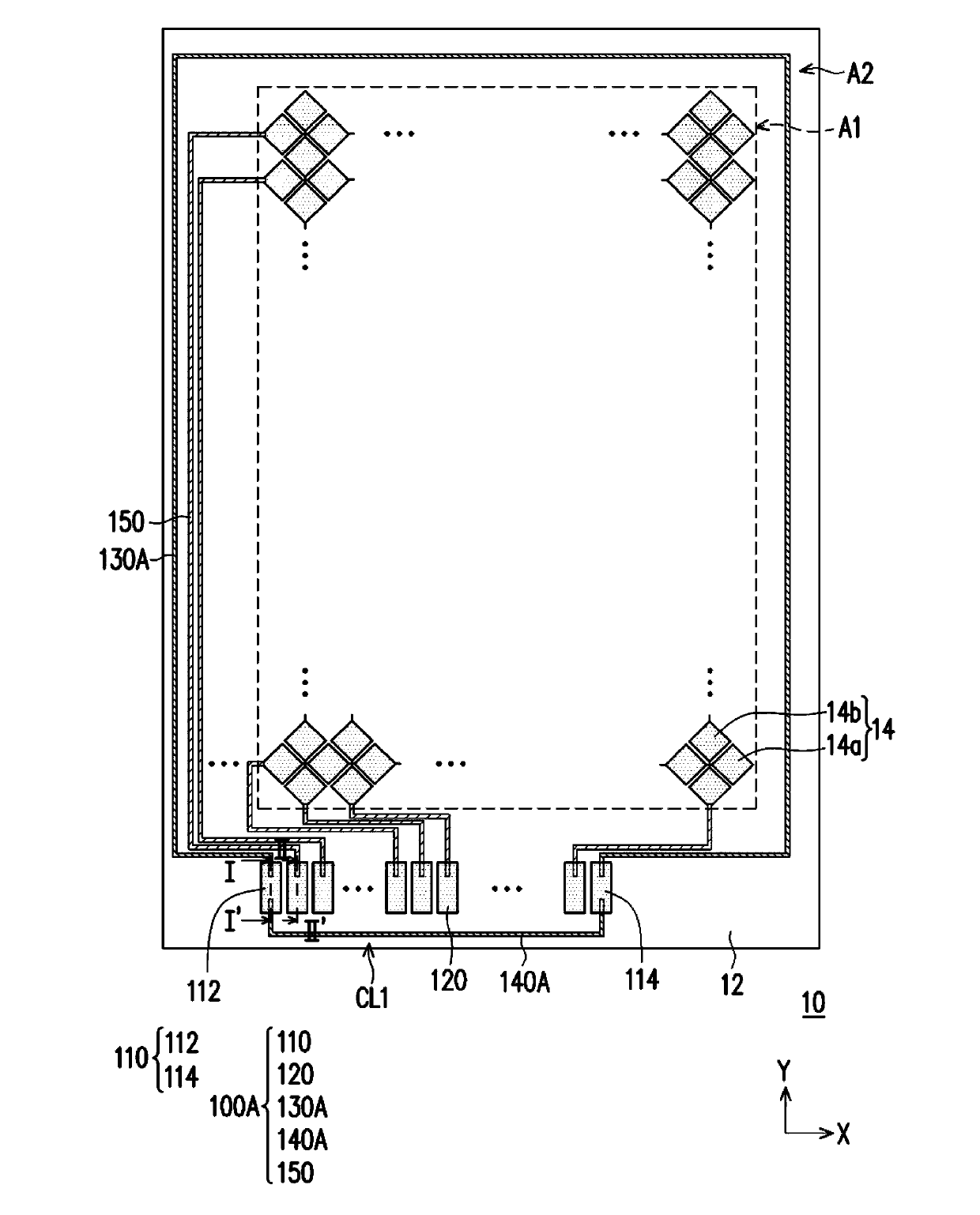 Peripheral circuit structure