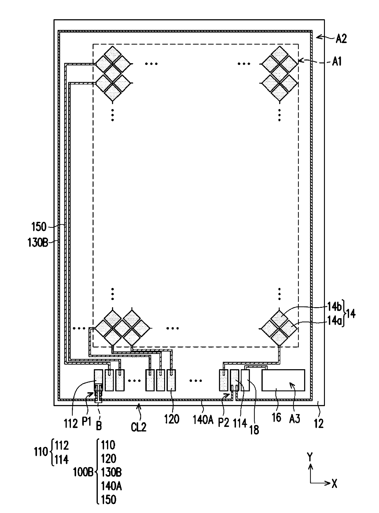 Peripheral circuit structure