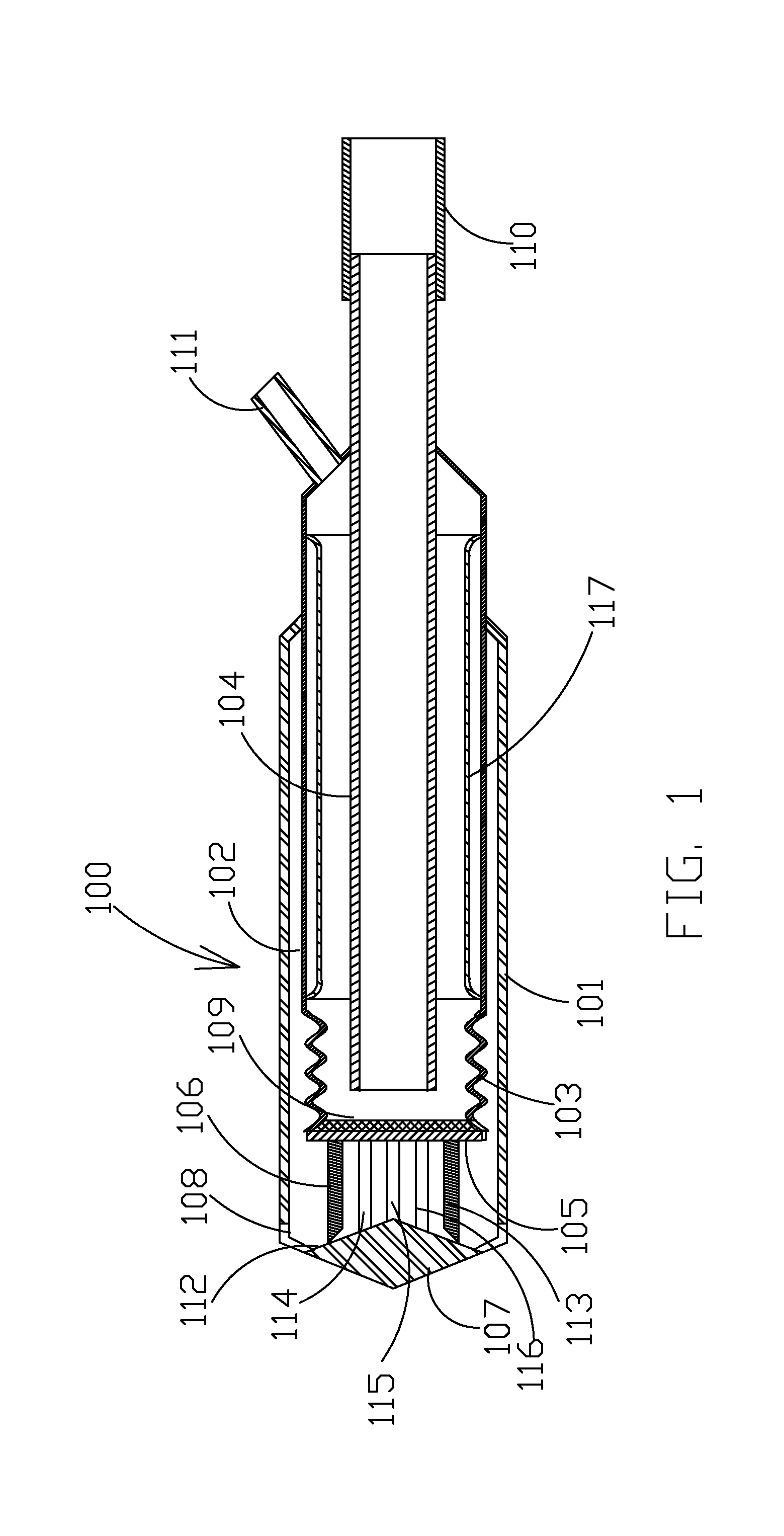 Cryogenic Probe for Treating Enlarged Volume of Tissue