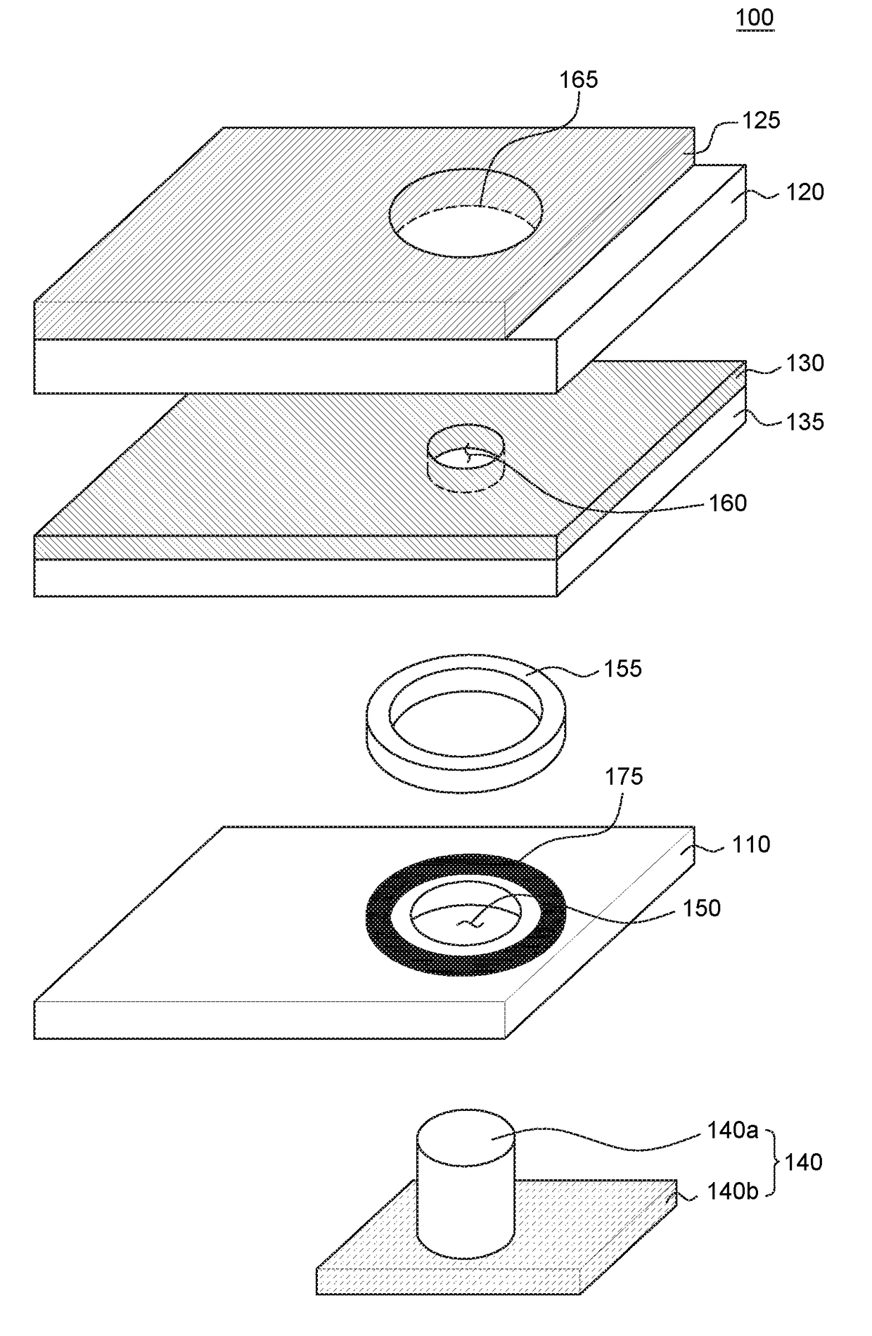 Camera module integrated liquid display device and manufacturing method thereof