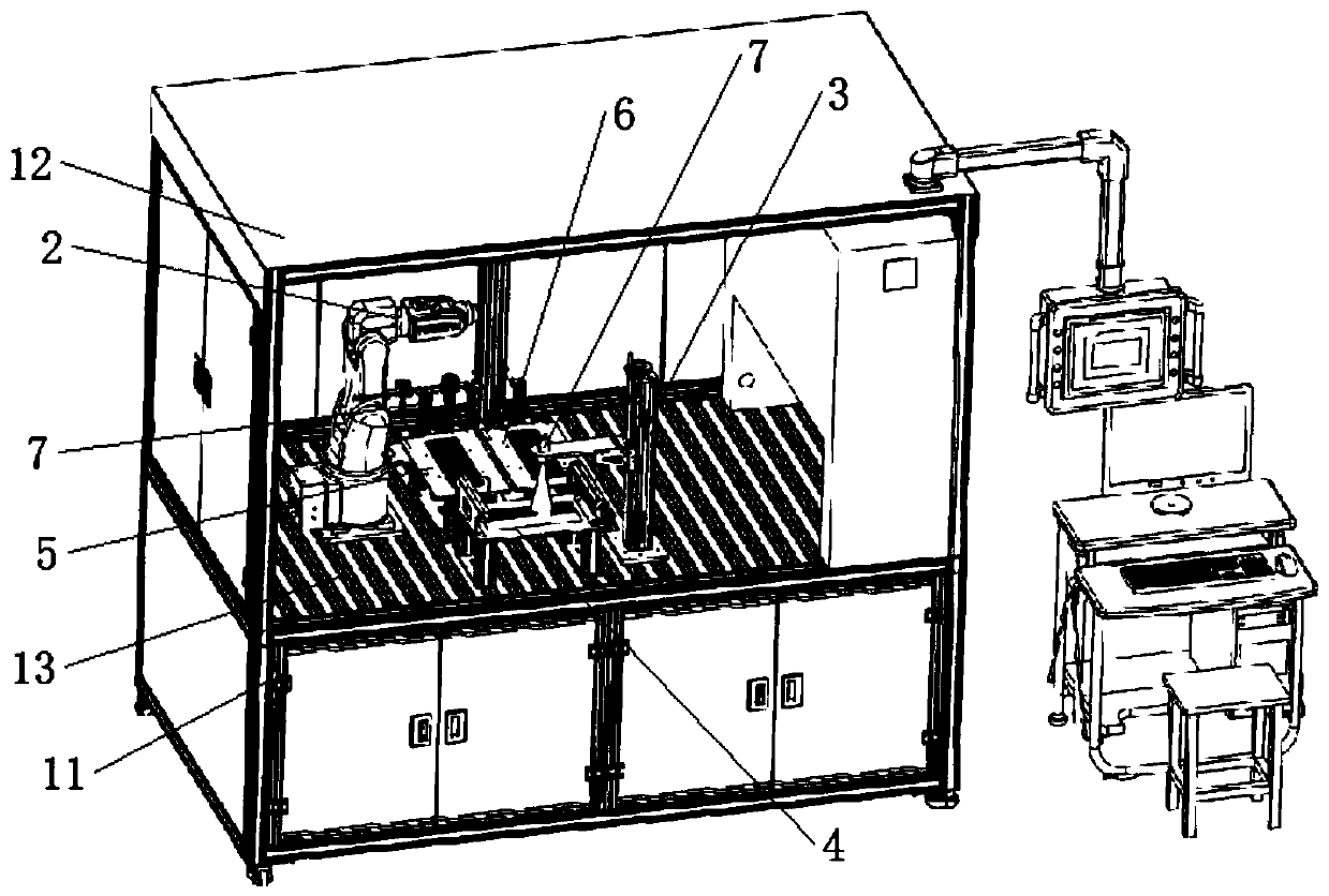 Camera-based keyboard automatic assembling device for practical training