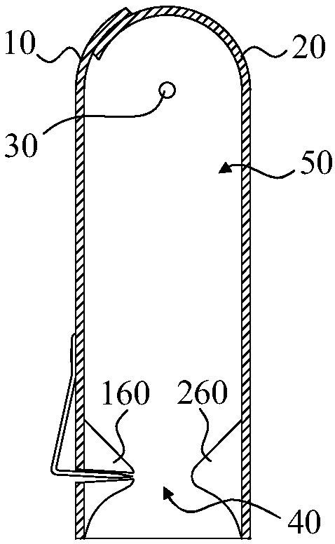 Rotary cutting ampoule bottle opening device