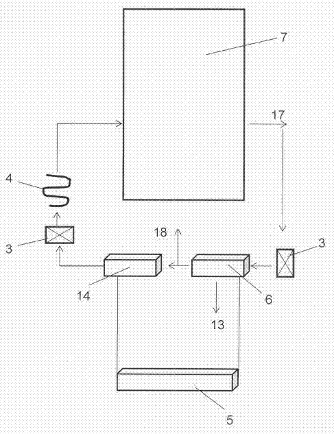 Condensation type clothes dryer and clothes drying method