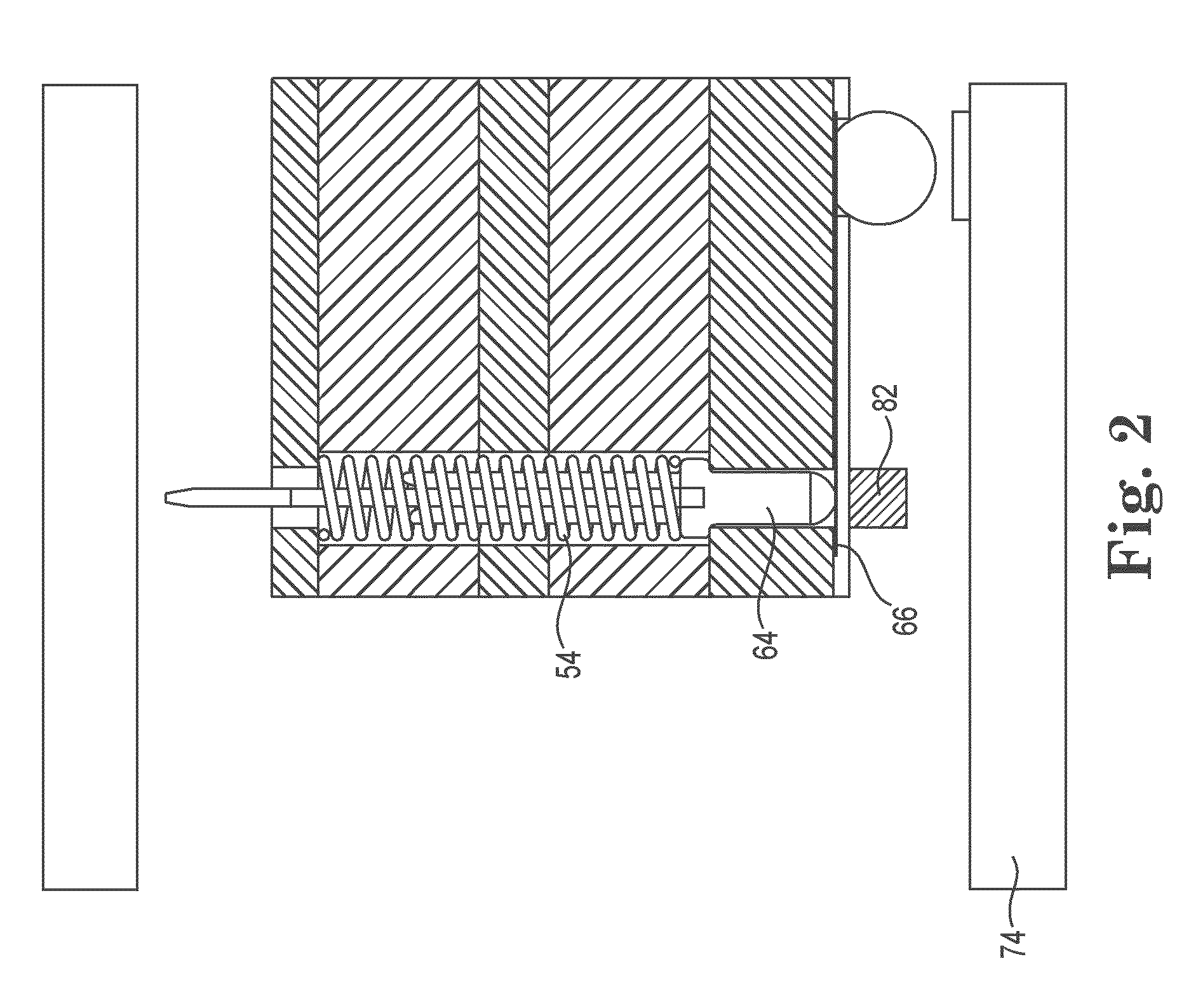 Metalized pad to electrical contact interface