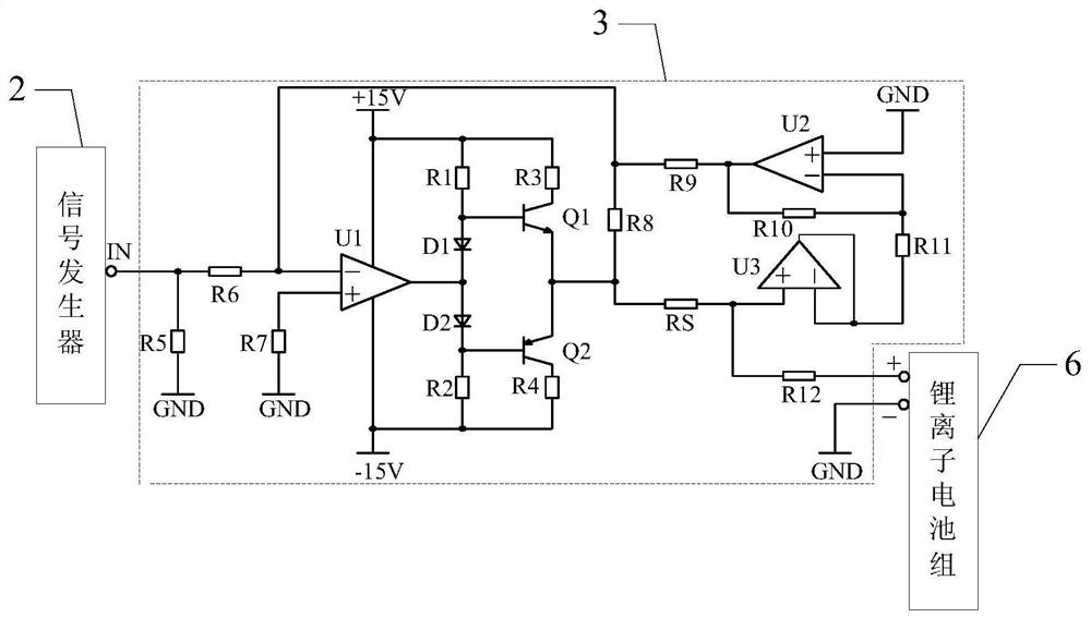 A lithium-ion battery pack electrochemical impedance spectroscopy online measurement device