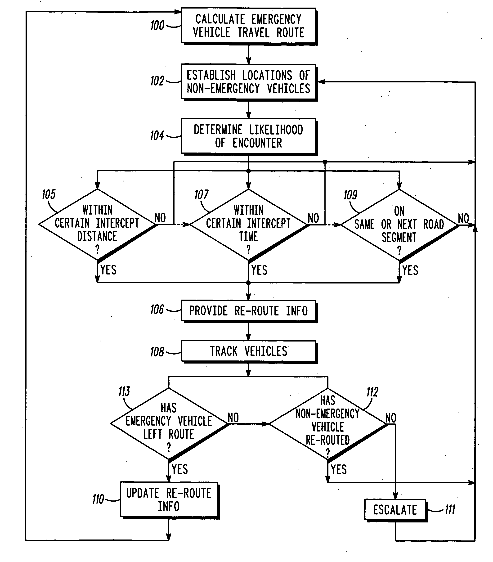 Navigational aid for emergency vehicles