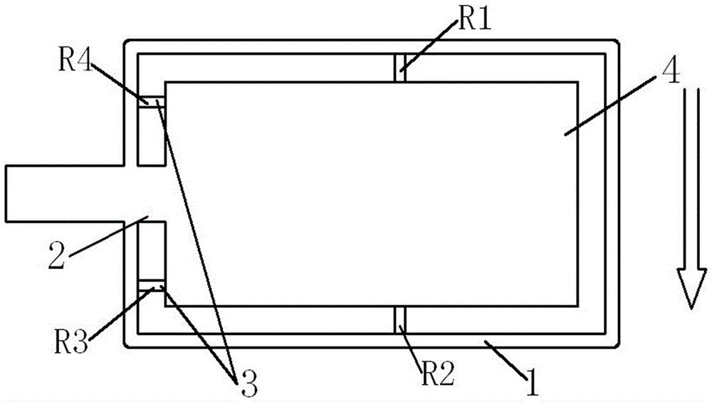 A piezoresistive acceleration sensor with a full-bridge micro-beam structure