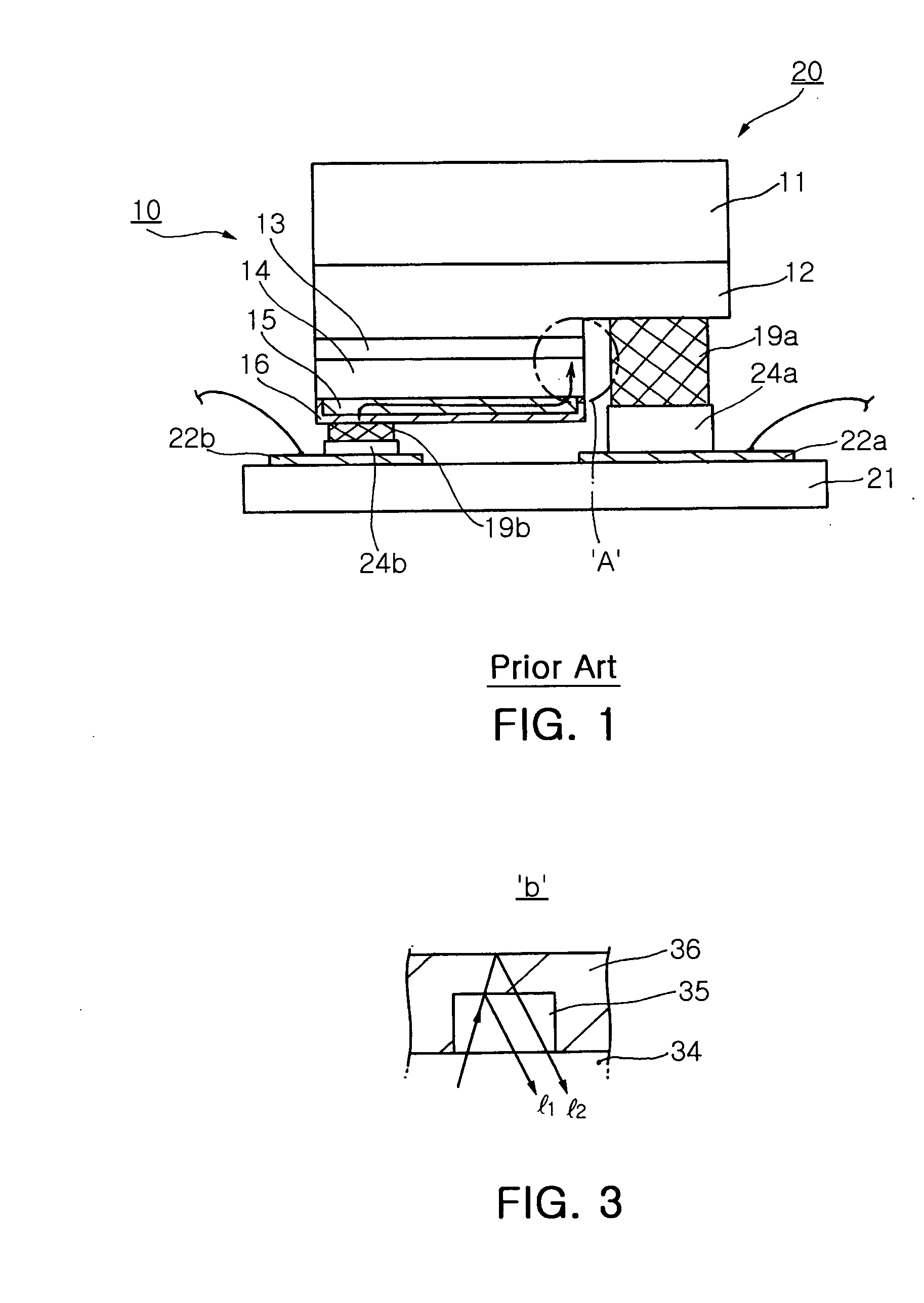 Flip chip type nitride semiconductor light-emitting diode