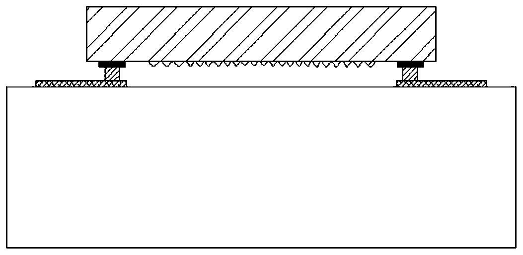 High-reliability image sensor wafer-level fan-out packaging structure and method